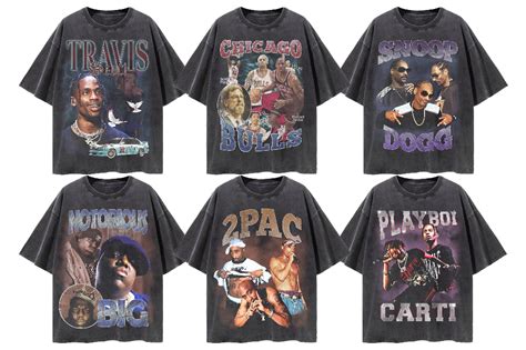 Rap Tee Template Collection