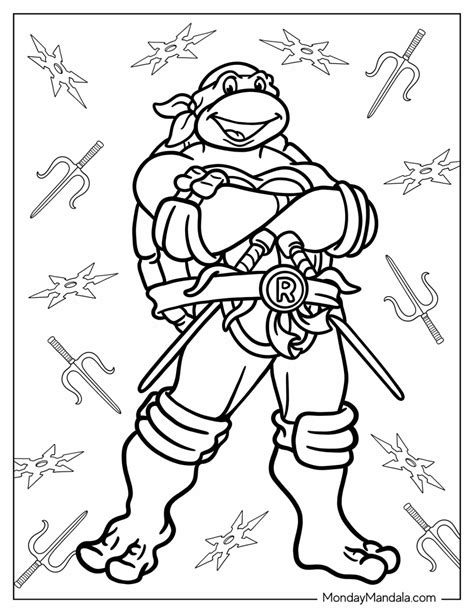 Raphael Coloring Page