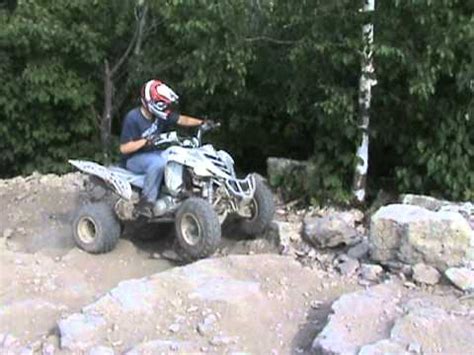 Raptor 700 climbing a hill