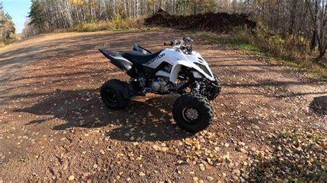 Raptor 700 on a trail