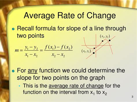 Rate of Change Calculation