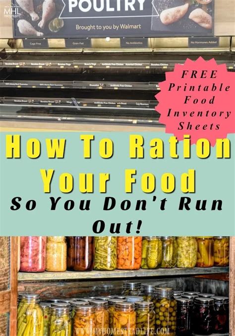 Rationing Food and Water