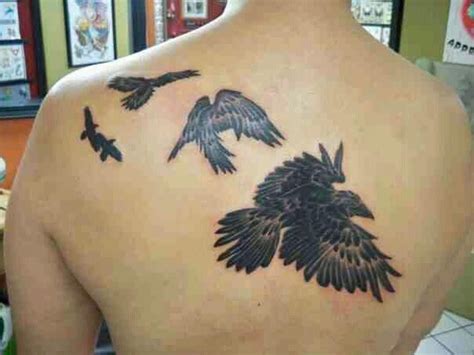 Raven Crow Tattoo Placement