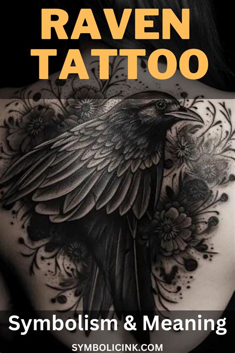 Raven Crow Tattoo Symbolism