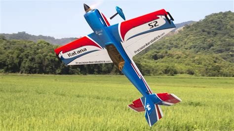 RC Airplane performing aerobatic stunts