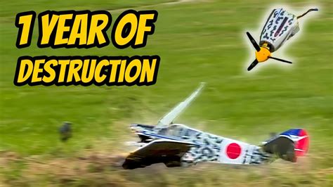 RC Airplane crash compilation