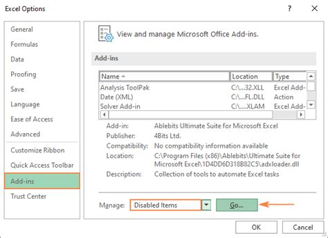 Re-enabling Personal Macro Workbook