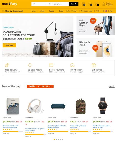 React Ecommerce Template 10