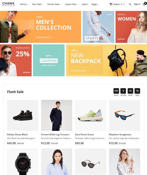 Free React Ecommerce Templates For Your Online Store