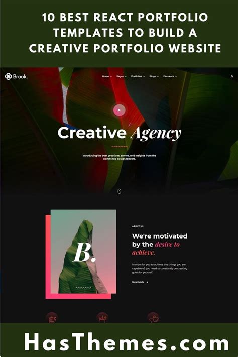 10 React Portfolio Website Templates To Showcase Your Work