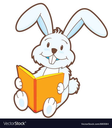 Reading Bunny Template