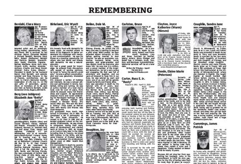 Benefits of Reading Obituaries