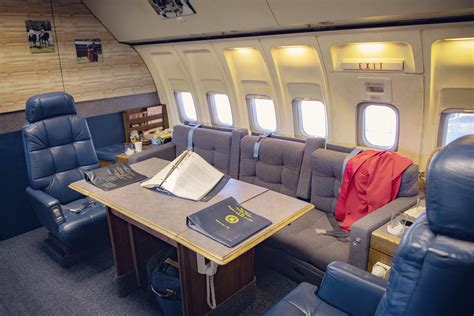 Reagan's Air Force One interior