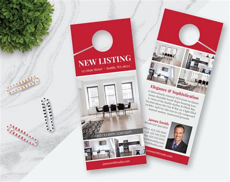 Real Estate Door Hanger Template 7