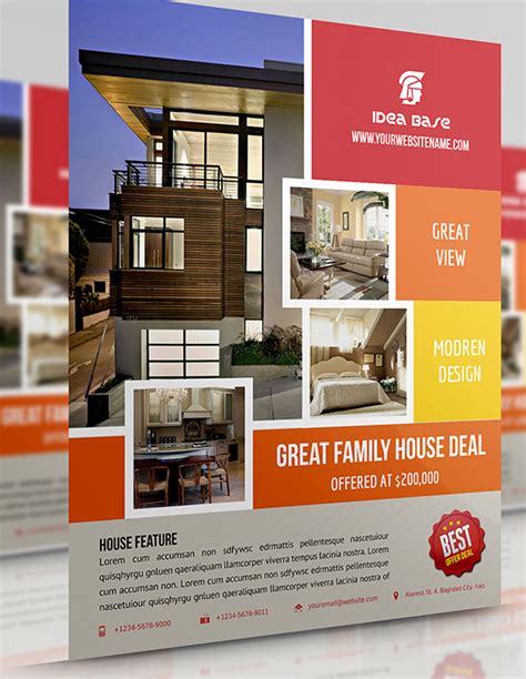 Real Estate Flyer Template Example 1