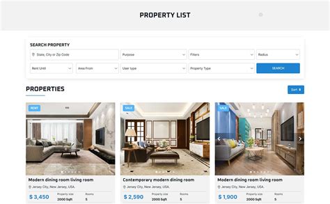 Real Estate HTML5 Template 2