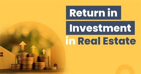 Real Estate Investment Returns Template