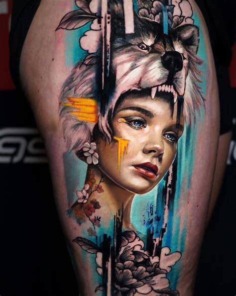 Realism tattoo art