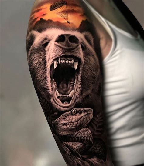 Realistic Animal Tattoos Designs