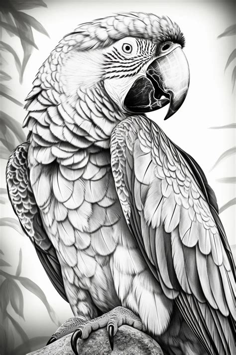 Realistic Animals Coloring Pages