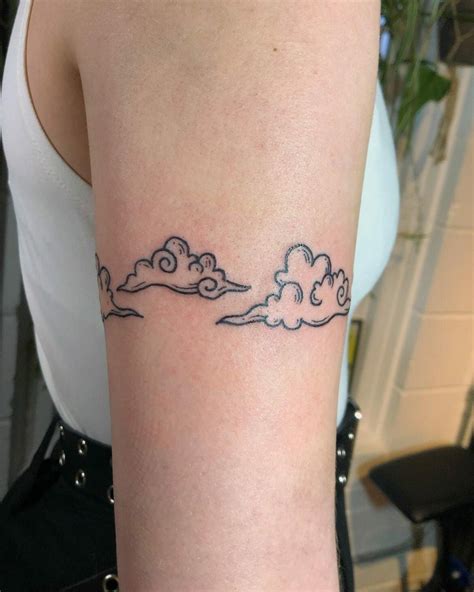 Realistic cloud tattoo ideas