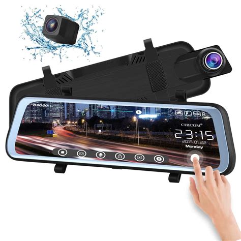 Rearview Mirror Camera for Car Surveillance