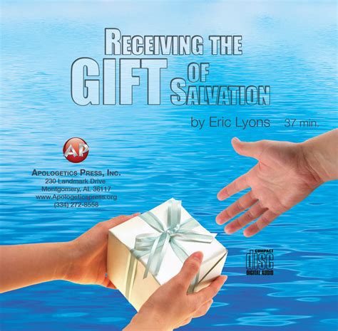 Receiving the Gift of Salvation