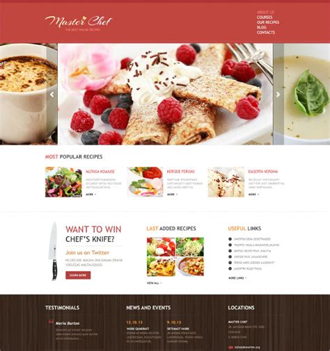 Recipe Blog Template