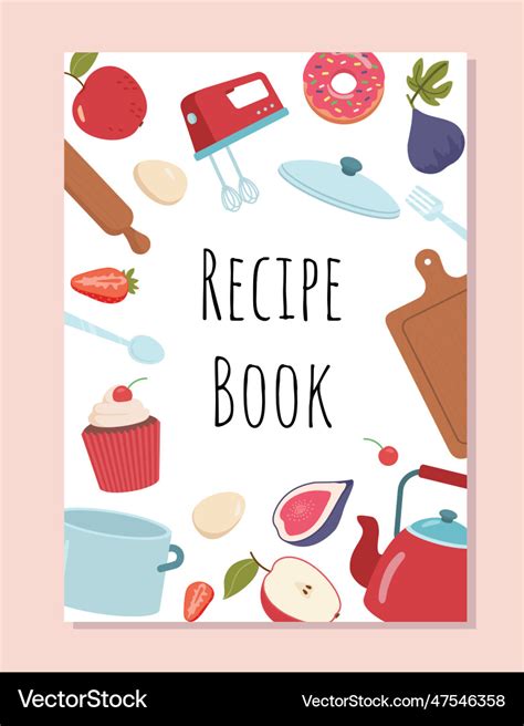 Recipe Book Cover Design