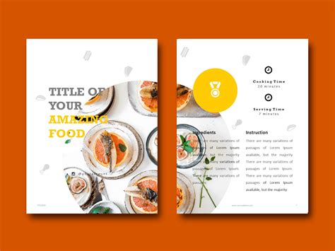 Recipe Book Template PowerPoint Ideas 10