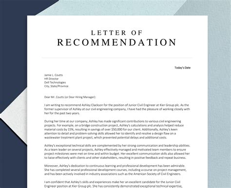 Recommendation Letter Tips