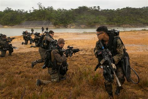 Recon Marines in action