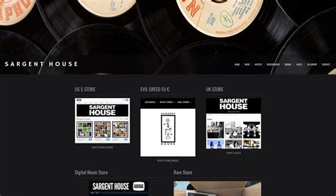 Record Label Website Template 10