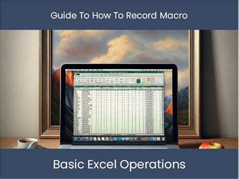 Recording Macros in Excel on a Mac