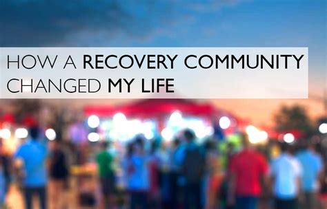 Recovery community