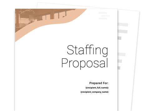 Recruitment Proposal Sample for Staffing Agency