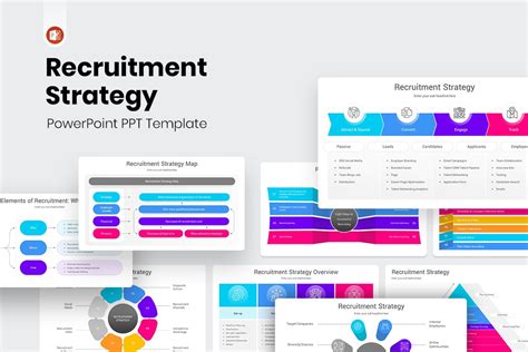 Recruitment Strategy Template PowerPoint Format