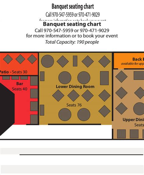 InDesign Seating Chart Template