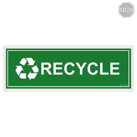 Recycling Signage Ideas and Tips