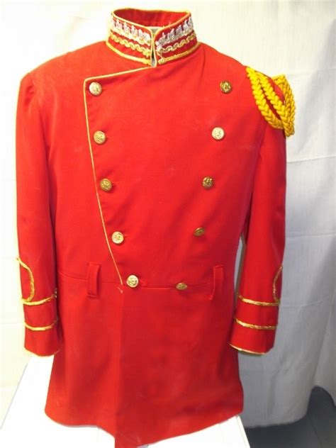 Red Military Uniform