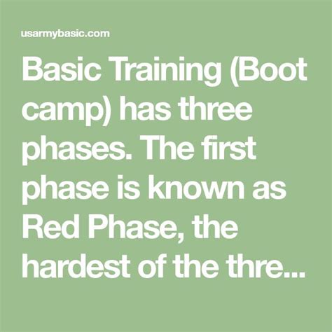 Red Phase Boot Camp