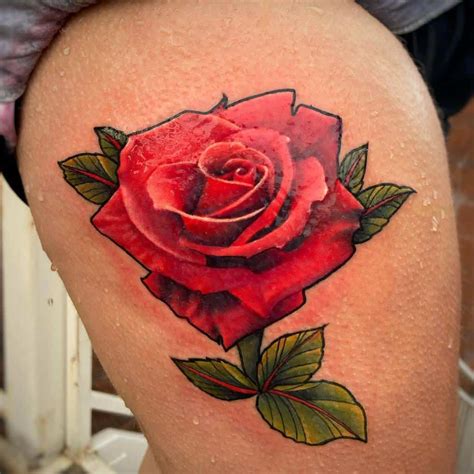 Red Rose Tattoo