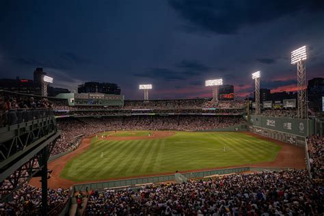 Red Sox Fenway Park Night Game