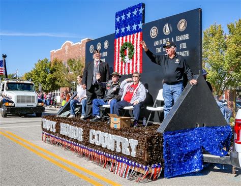 Red White Blue Military Parade