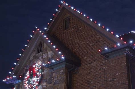 Red and White Outdoor Christmas Lights