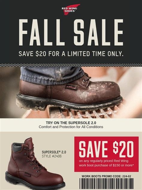 Red Wing Coupons