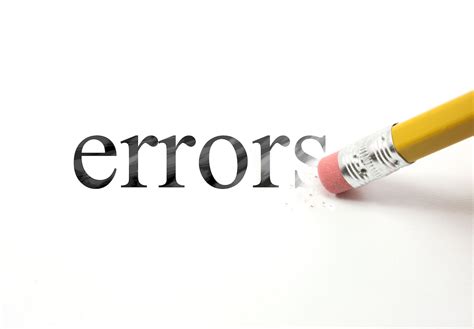 Reduce Errors