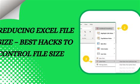 Reduce Excel File Size for Email