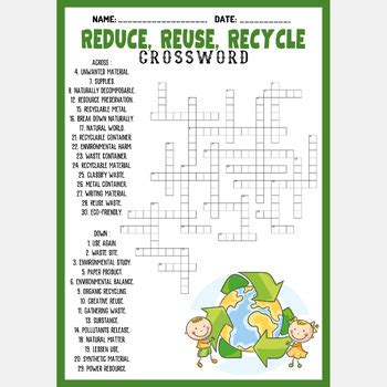 Crossword puzzle for kids