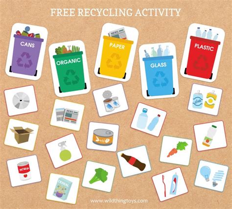 Reduce, reuse, recycle games for kids